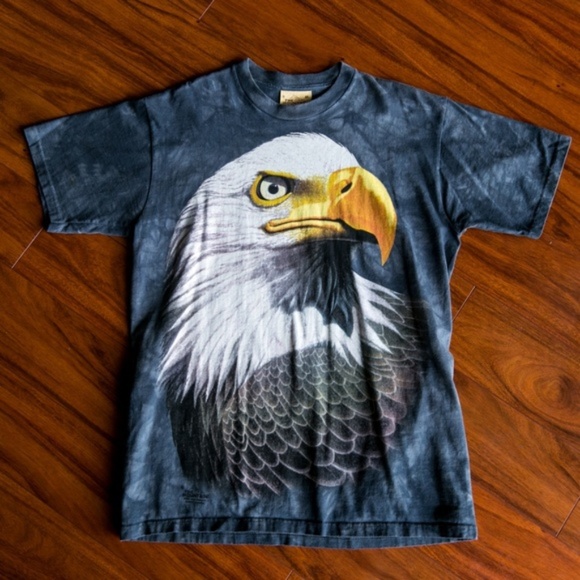 Vintage Other - Vintage 2000 The Mountain Bald Eagle Dye Shirt
